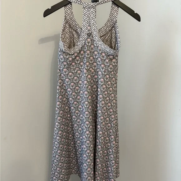prAna Cali Dress Moonrock Geometric Racerback Athletic Dress (XS) - Picture 4 of 9